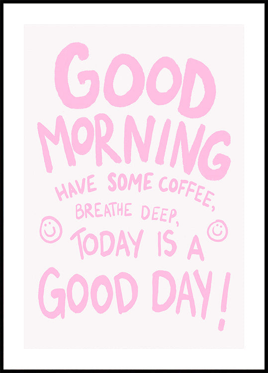 Cheerful Start Poster