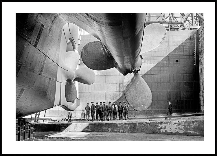 Titanic Rudder Poster - Posterbox.dk