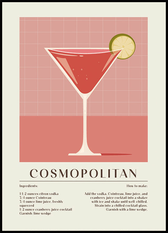 Cosmopolitan Poster - Posterbox.dk