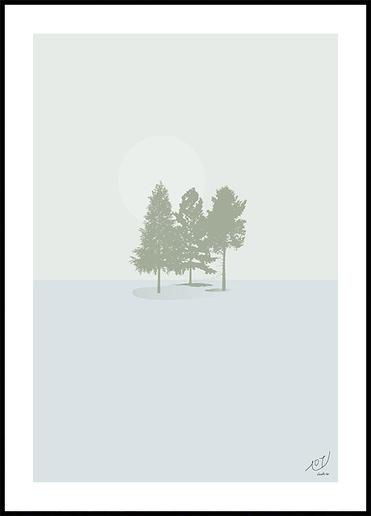 Minimal Forest.png Poster