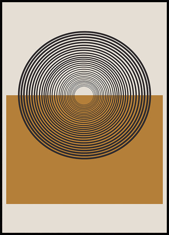 Concentric Reflections Poster