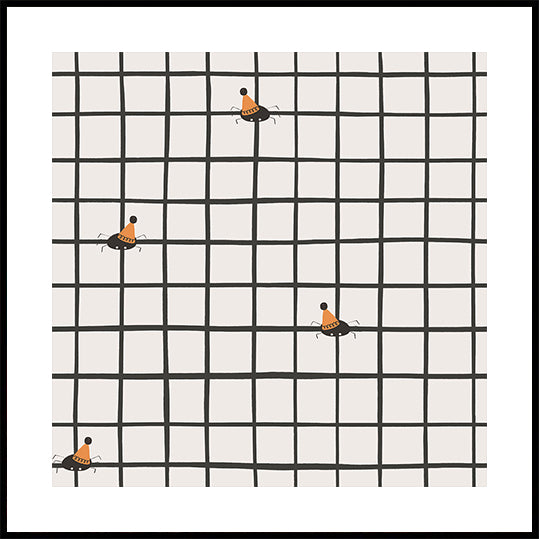 Speckled Spiders Poster