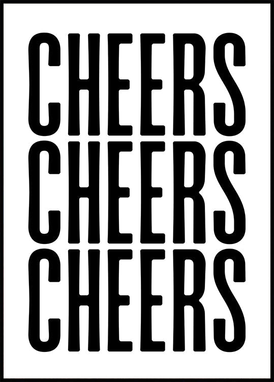 Triple Cheers Poster