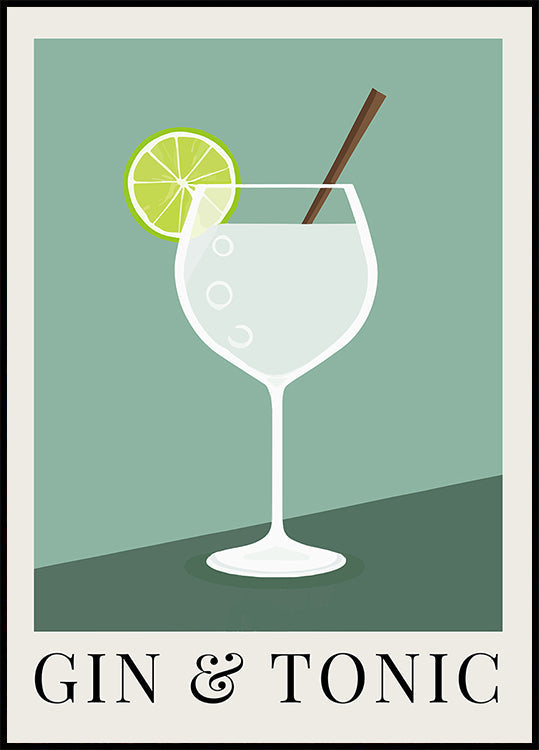 Gin & Tonic Poster