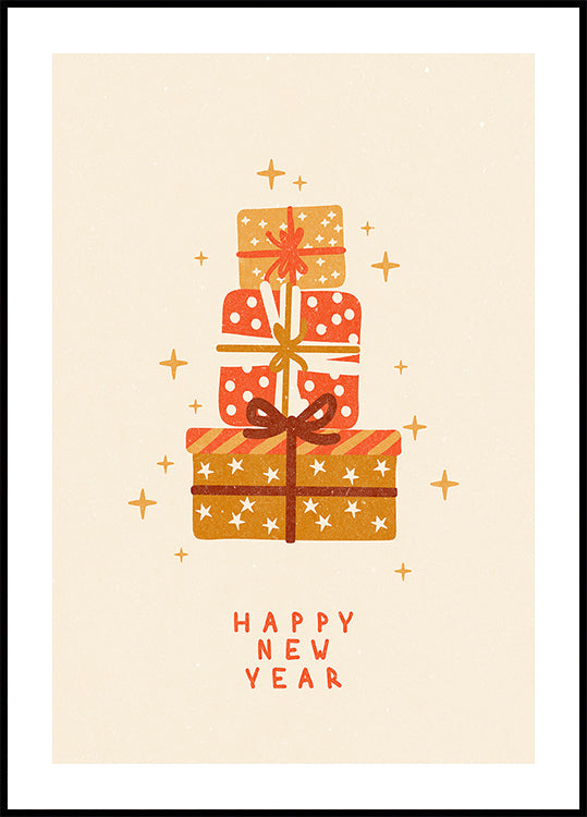 Mountain of gifts Poster