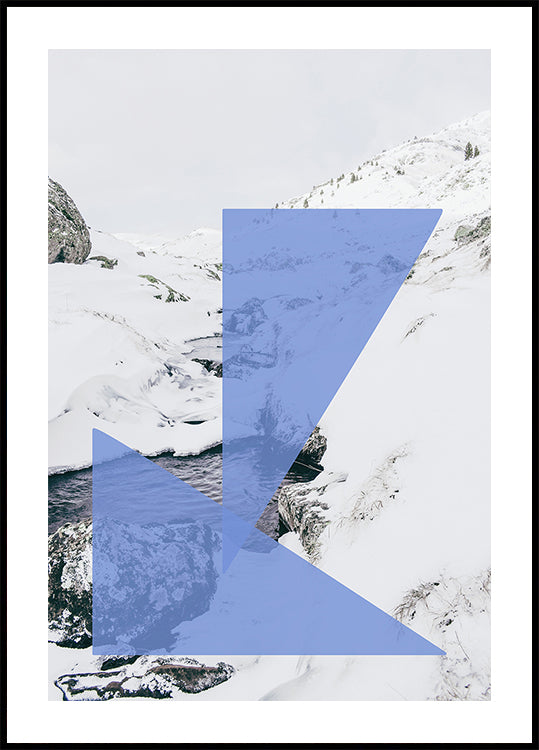 Geometric Serenity Poster