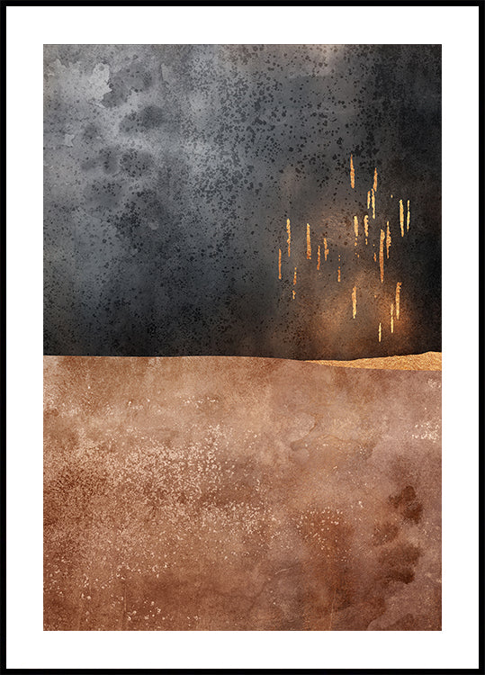 Autumn Rain Poster