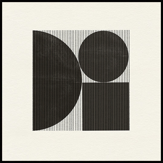 Geometrics in Sync Poster