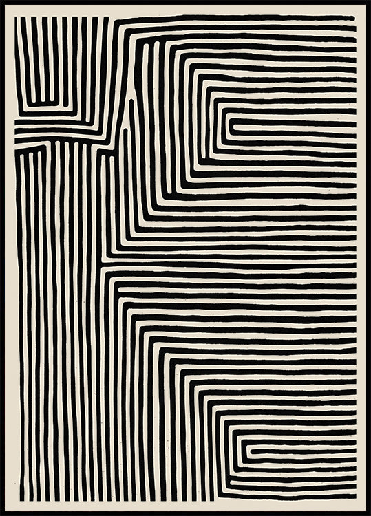 Linear Labyrinth Poster