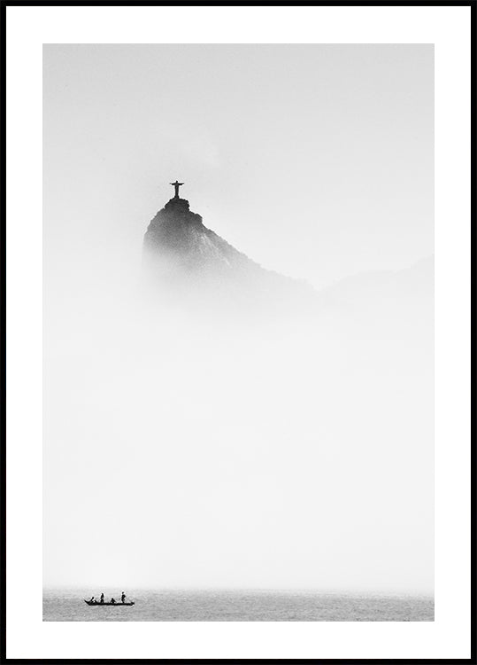 Cristo in the mist Poster