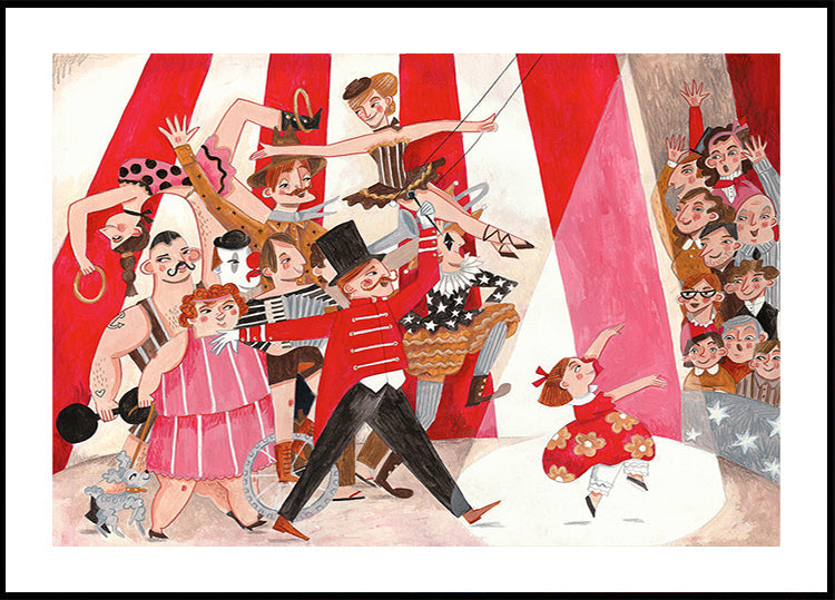 Circus in the city Poster