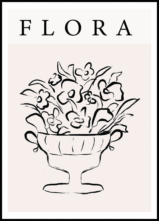 Floral Elegance Poster