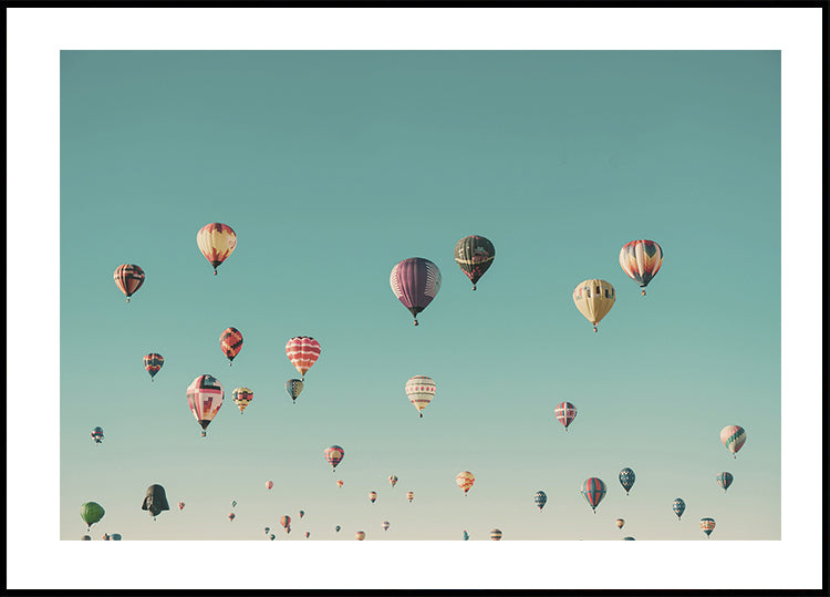 Hot Air Balloons Poster - Posterbox.dk