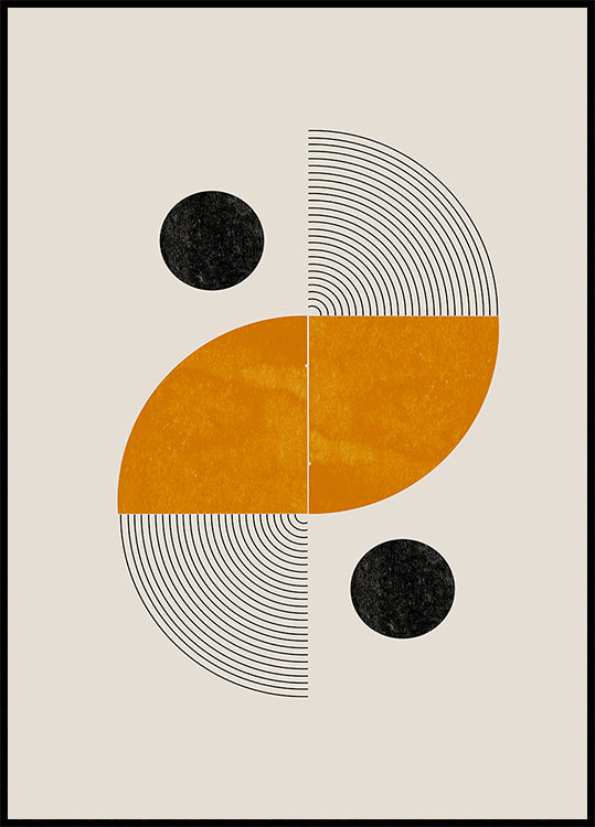 Geometric Harmony Poster