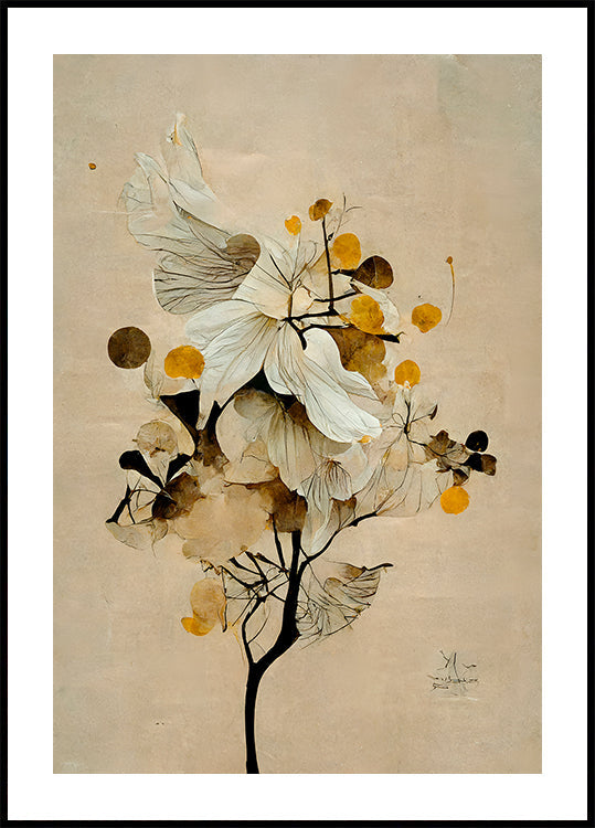 Whimsical Blooms Poster