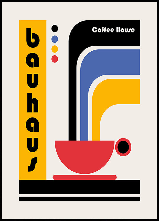Bauhaus Coffee House Poster