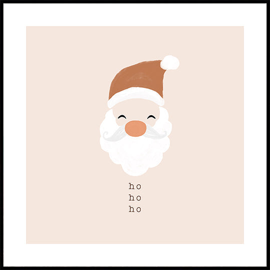 Ho Ho Ho Santa Poster