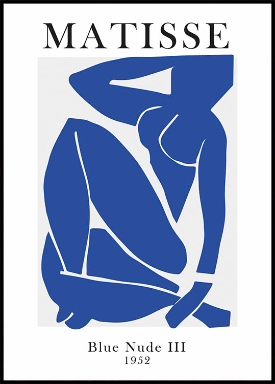 H. Matisse Blue Nude Poster - Posterbox.dk