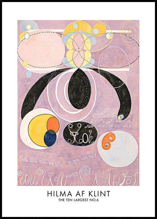 The Ten Largest No.6 Poster