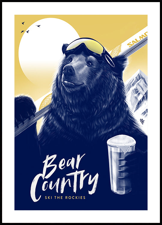 Bear Country 7200x9600 Poster