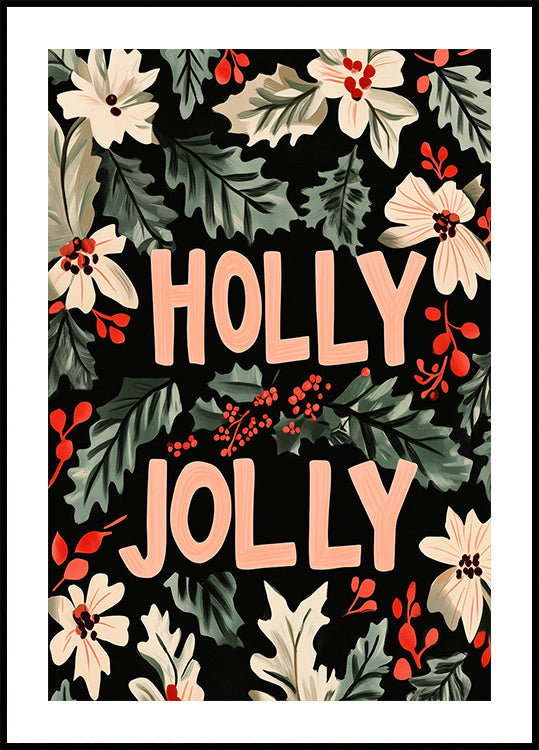 Festive Foliage Poster