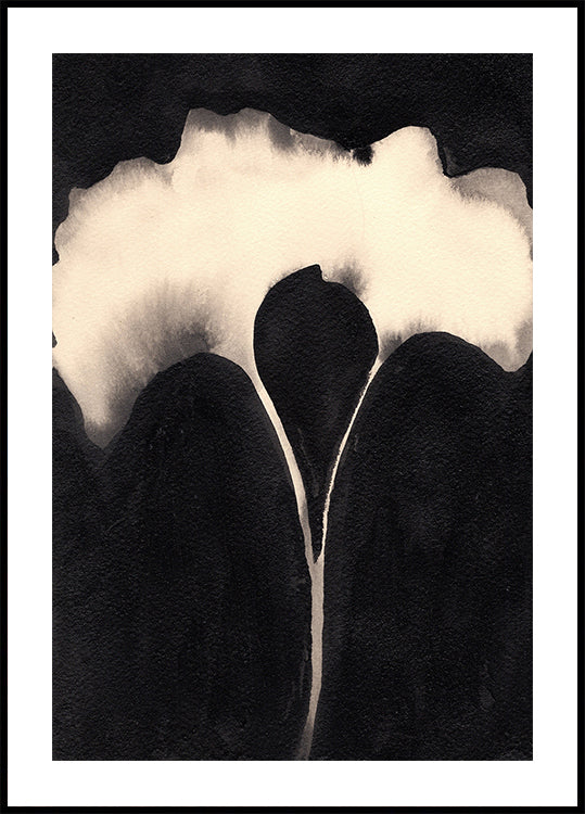 Gingko Leaves Pair In Poster