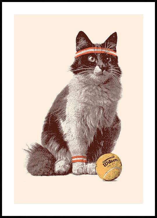 Chat Tennis Poster