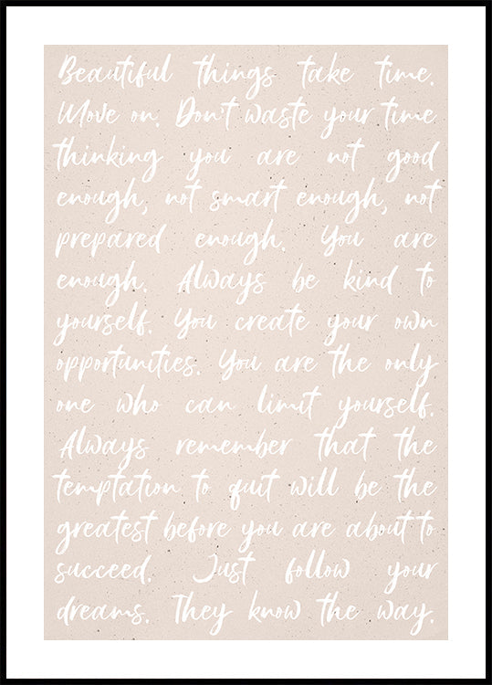 Motivational Quotes Poster