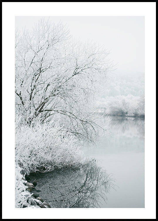 Winter Lake Poster - Posterbox.dk