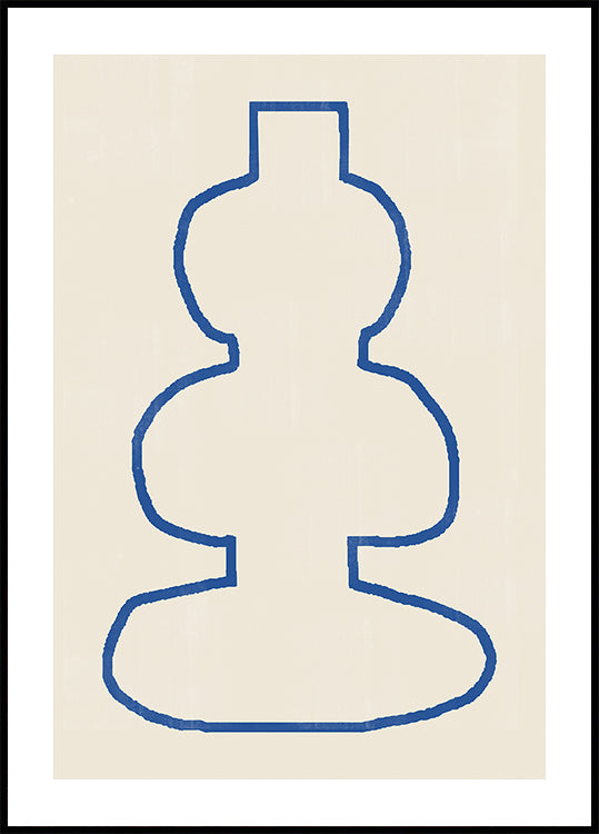 Abstract Silhouette Poster