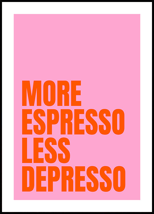 Caffeine Vibes Poster