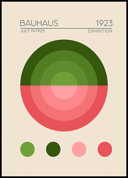 Geometric Harmony Poster