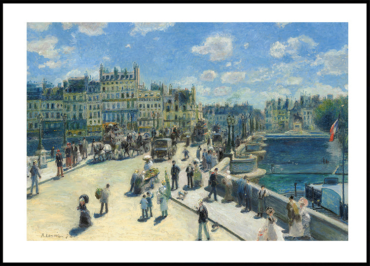 Pont Neuf By Auguste Renoir Poster - Posterbox.dk