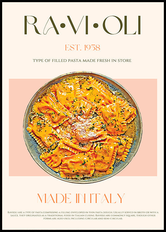 Ravioli Delight Poster