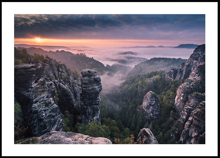 Sunrise on the Rocks