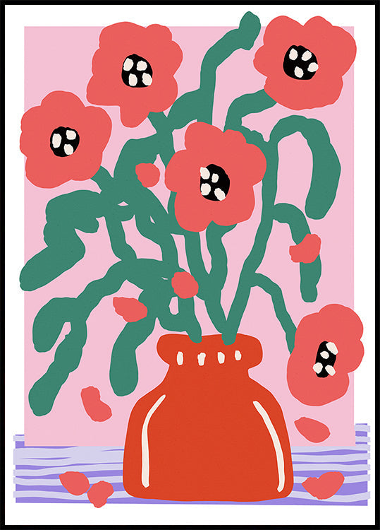 Flower Impression Poster