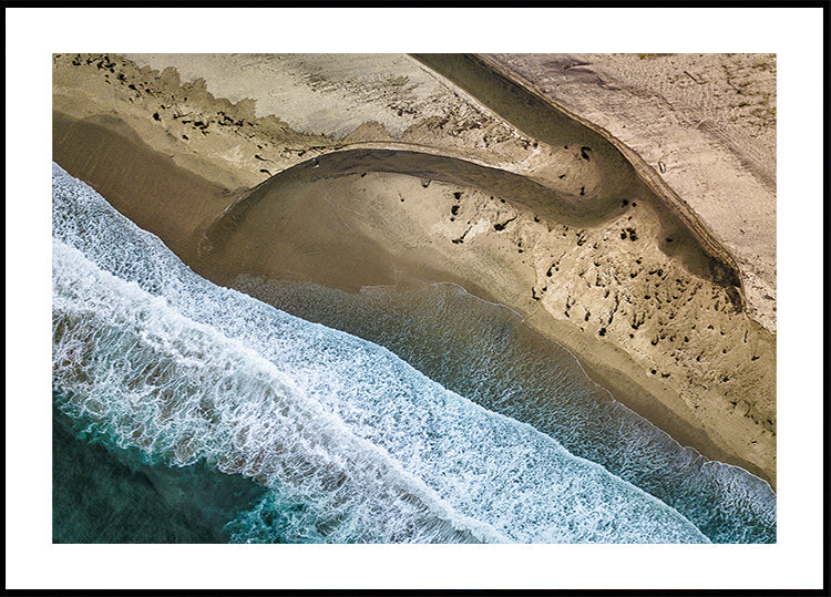 Big Sur Aerial Poster
