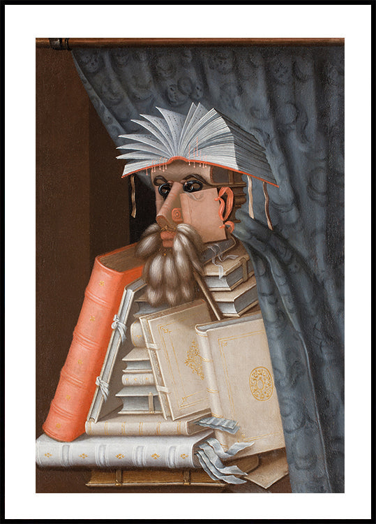 The Librarian By Giuseppe Arcimboldo Poster - Posterbox.dk