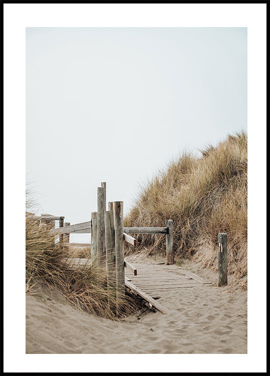 Beach Entrance Poster - Posterbox.dk