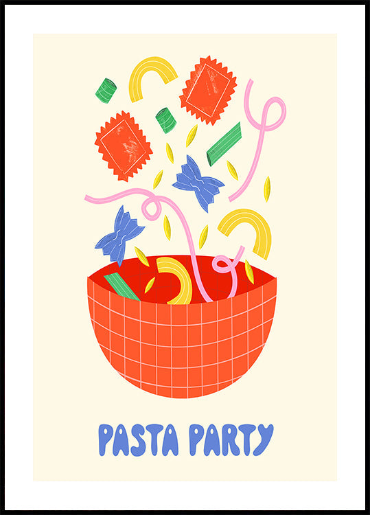 Pasta Party Poster