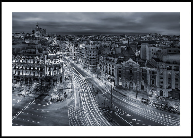 Madrid City Lights