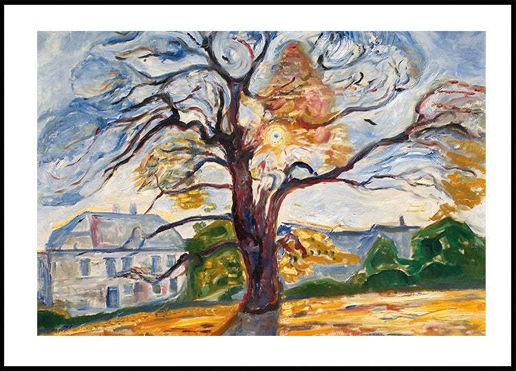 The Oak By Edvard Munch Poster - Posterbox.dk