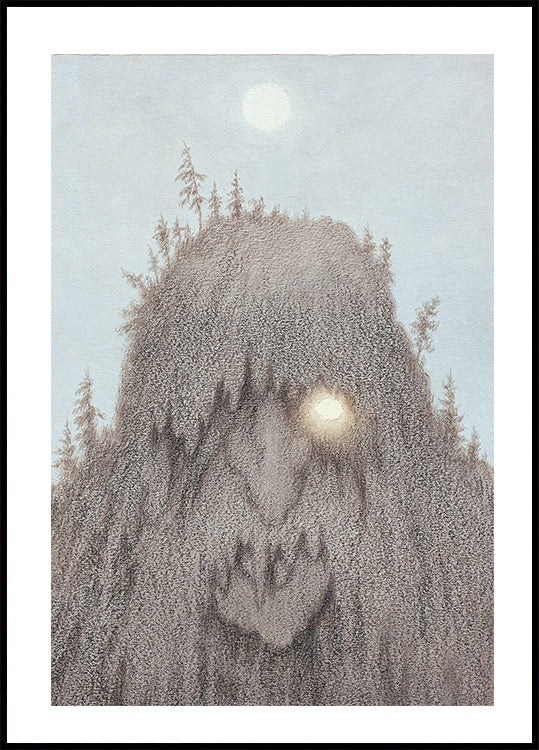 Forest Troll By Theodor Kittelsen Poster - Posterbox.dk