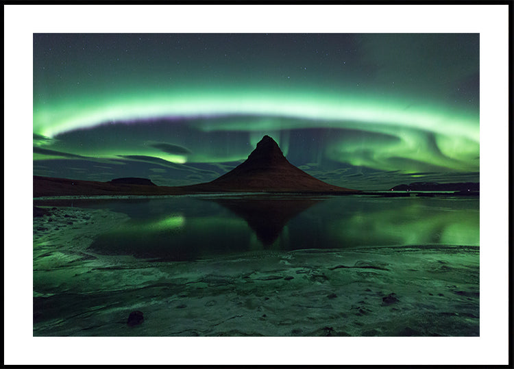 Kirkjufell Aurora