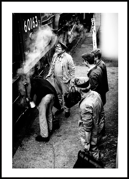 Train Platform Poster - Posterbox.dk