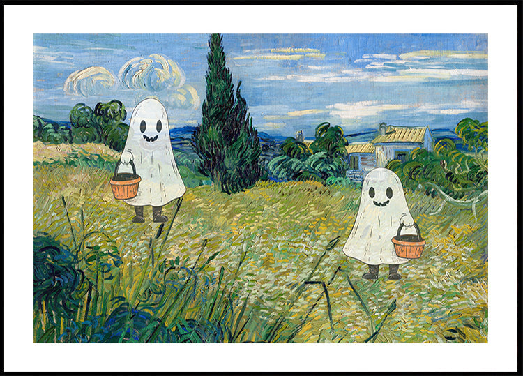 Halloween Landscape Poster