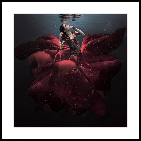 The Lady in Red Poster