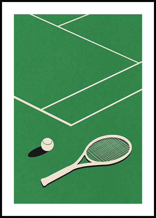 Rosi Feist Lawn Tennis Club Poster