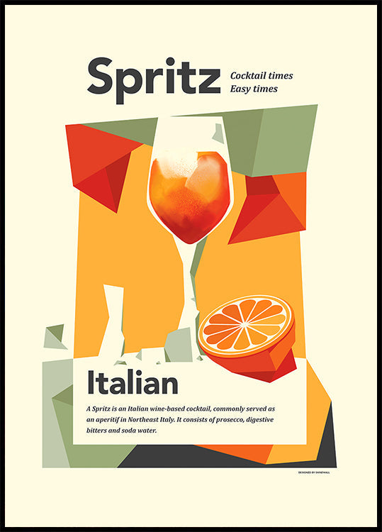 Aperol spritz print