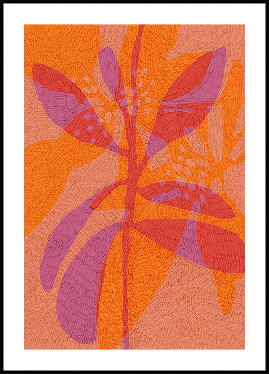 Petals of Vibrance Poster